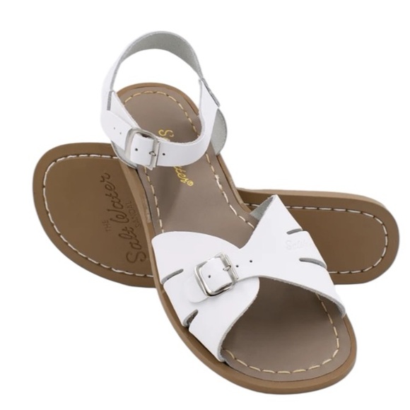 The Salt Water Classic, White Sandals, size 7W, NIB, $55 - Picture 11 of 11